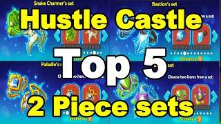 Hustle Castle Top 5 Ancient Sets For 2 Pieces Guide - Whats the best you can get with 2 pieces