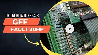 How to repair delta ac drive|| gff problem on power card full detail video and Full solutions.