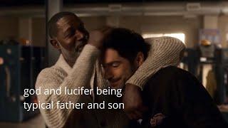 god and lucifer being typical father and son