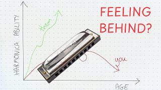 If you’re feeling behind in harmonica, watch this