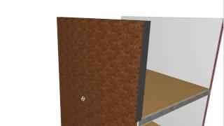 3D display of ARCHICAD building materials