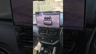 Big tablet Screen in car with camera