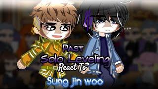 solo leveling react to sung jin woo || 01/02 || solo leveling || gc ||