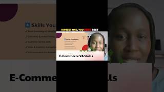 Skills required for an ecommerce virtual assistant