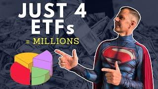 Best 4 ETFs to make you VERY RICH (Simple Investing in 2024)