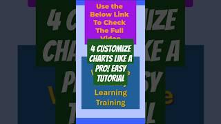 #4 Customize Charts Like a PRO! Easy Tutorial