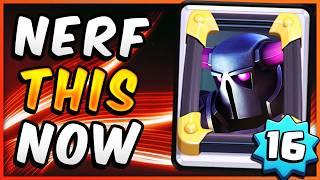 LEVEL 16 PEKKA DESTROYS CLASH ROYALE ️