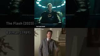 "Let's Get Nuts" 1989 vs 2023 #batman #michaelkeaton #theflash #dccomics #dcuniverse #shorts