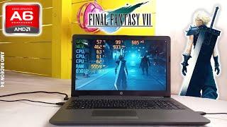 FINAL FANTASY 7 Remake (AMD A6, Radeon R4 Graphics) Low End Laptop (512MB)