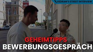 Bewerbungstipps | Verkauf | Straßenumfrage | Vedran Zolota