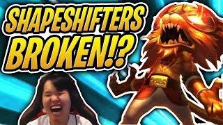 SHAPESHIFTERS ARE SO *BROKEN* | Demon + Shapeshifter Comp | Teamfight Tactics | TFT | LoL Auto Chess