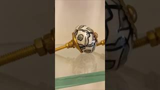 Sunburst Elegance – Handcrafted Ceramic Door & Drawer Knobs. J.G. Art And Crafts