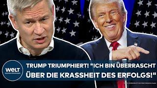 US-WAHL 2024: Trump triumphiert! "Ich bin überrascht über die Krassheit des Erfolgs!" - Poschardt