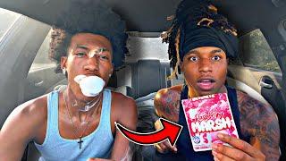 WE TRIED “SPRAYED ZA” FOR THE FIRST TIME..