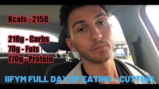 IIFYM FULL DAY OF EATING - CUTTING