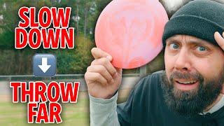 Slow Down to Throw Far?! | Road to 450' Disc Golf Challenge