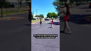 Throwing them off with da twerk  #streetfight #nogi