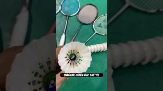 Unboxing yonex as2 shuttle #yonex #yonexsunrise #shuttle #shuttlecock #badminton #sports #fitness