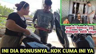 Beli Motor Baru selain dapat duit komisi dapat hadiah 2 Jenis Barang Juga