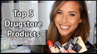 My Top 5 Drugstore Products | Collab with Liza Prideaux | xameliax