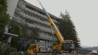 Lead Remediation Using Craned In Scaffolding - JM Environmental, Inc.