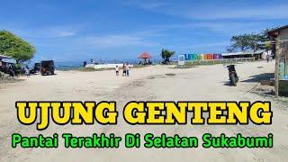 Menuju Pantai Terujung Di Sukabumi SelatanPANTAI UJUNG GENTENG Sukabumi