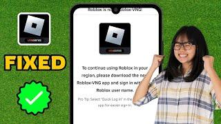 How To Fix Roblox VNG Update Error | Fix Roblox Region Problem | Roblox VNG