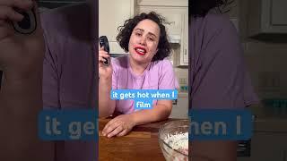 Tell me how to keep cool while filming!