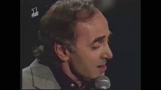 Charles Aznavour  Yesterday when I was young live at Taratata Remastered in 4K