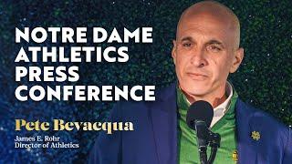 Pete Bevacqua Press Conference (12.17.24) | Notre Dame Athletics