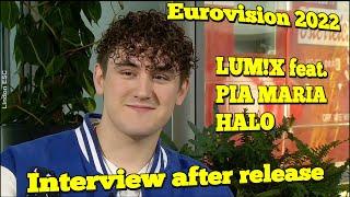 LUM!X feat. PIA MARIA Interview after release Eurovision 2022 Austria English subtitles