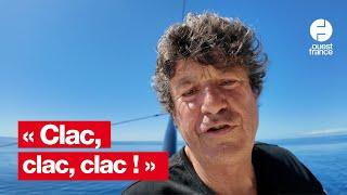 Jean Le Cam recommence à jouer avec ses caméras sur le Vendée Globe