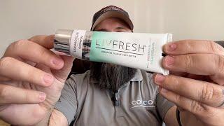 Livfresh Toothpaste to heal gums and inflammation