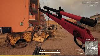 OLD SCHOOL TOP 1 SOLO FPP .45 CALIBER CHALLENGE PLAYERUNKNOWN'S BATTLEGROUNDS PUBG