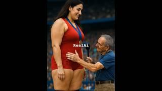 Coach Gives a “Very Thorough” Massage to the Volleyball Giant  Too Much? #shorts #volleyball