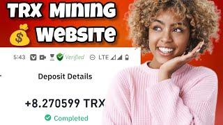 New Trx Earning Site 2024 | best usdt mining bot best earning platform zero investment