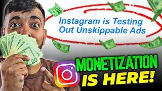 Instagram Monetization is HERE! | Make Money on Instagram