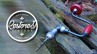 Vintage Hand Drill Restoration | RESTORED