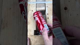 Can crushers for recycling diy#DIY#Can crushing#Wooden machine#cans #satisfying #cancrushing