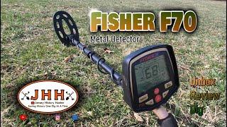 Metal Detecting with Fisher F70 | Unboxing, Digging and Review