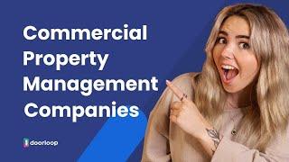 Biggest Commercial Property Management Companies In The Us