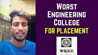 Worst Engineering College in West Bengal(According to 2024 PLACEMENT)‼️ #wbjee #wbjee2024