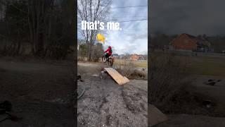 definitely the gnarliest thing i've ever done #mountainbiking #urbanfreeride #bikekennebunk