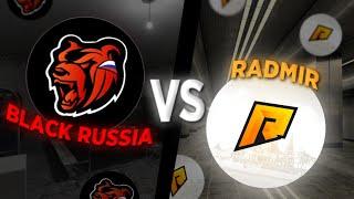 BLACK RUSSIA VS RADMIR MOBILE / ЛУЧШИЙ CRMP MOBILE ПРОЕКТ