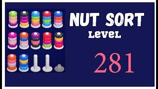 Nut Sort Level 281 Walkthrough | Nuts Sort Level 281