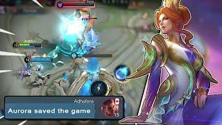 The Most Intense Aurora Game Ever | Mobile Legends