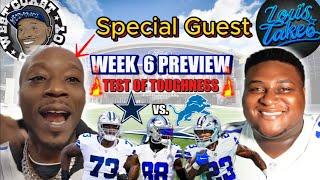 VENGANCE GAME- #Cowboys vs #Lions w/ WEST COAST & LOU