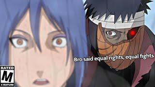 When Obito WHOOPED Konan into the AFTERLIFE by channeling his inner Chris Breezy