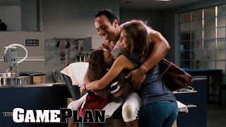 The Game Plan - Peyton & Karen Surprises Joe In The Locker Room