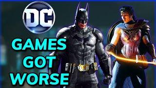 The DOWNFALL of DC Video Games